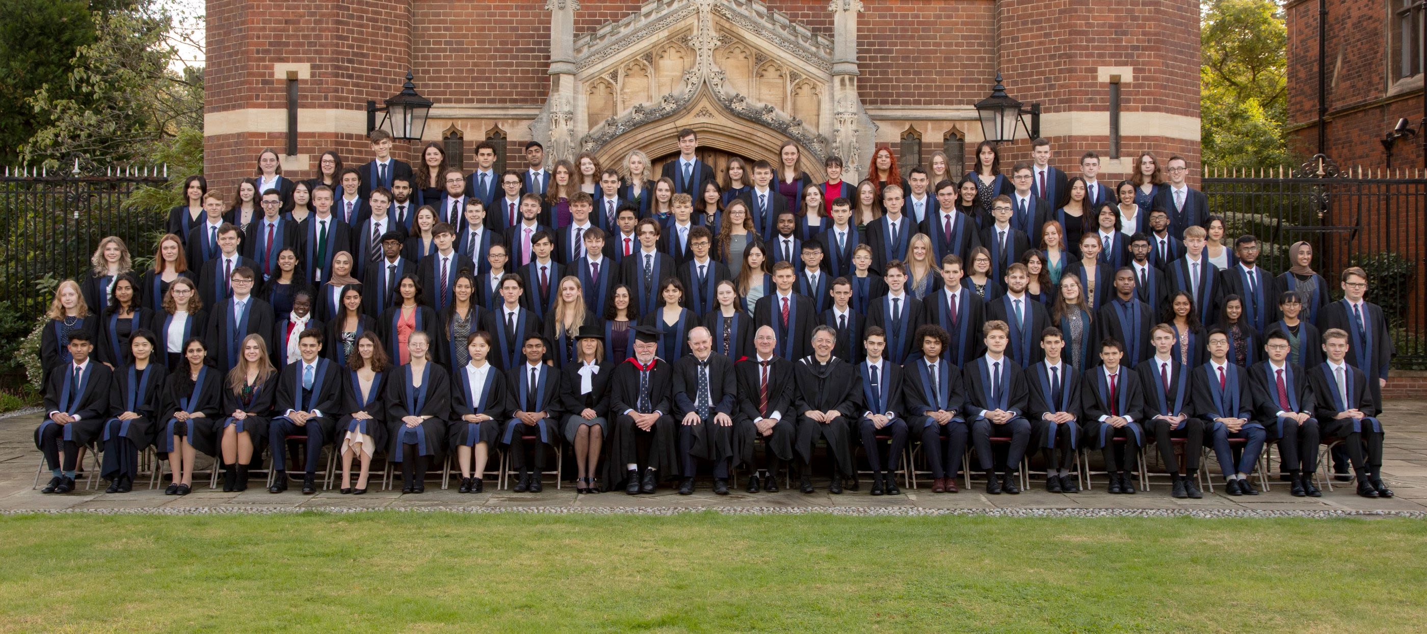 Selwyn College matriculation photograph