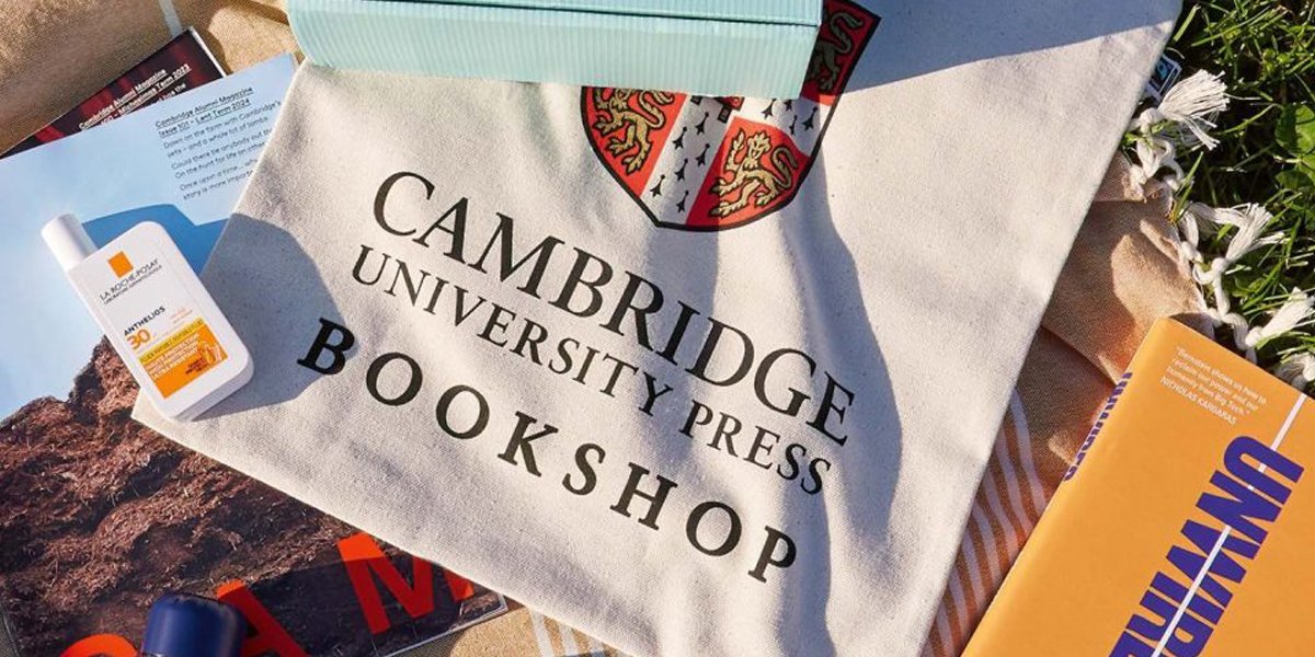 Cambridge University Press bookshop tote bag