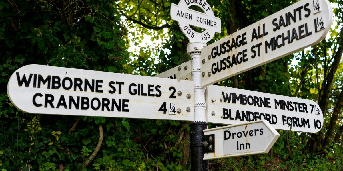 Dorset Street Signs